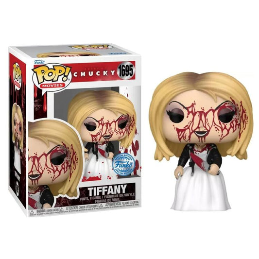 Funko Pop ! Movies Horror Bride Of Chucky (1673) - Tiffany Bloody Special Ed 9Cm