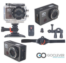 Goclever Action Camera Videocamera Tip Gopro Wifi Subacquea Casco Bici Dvr Sport