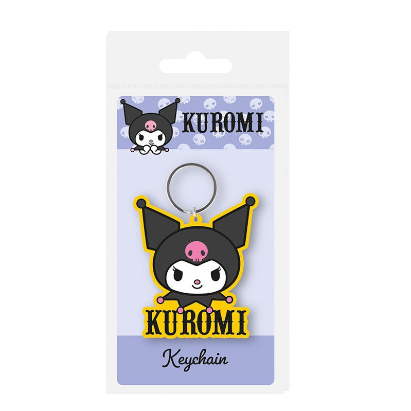 Pyramid Portachiavi Kuromi (Smiley Face) - Keychain In Gomma