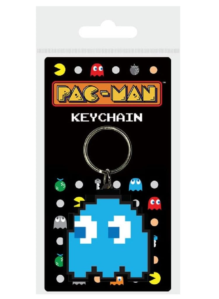 Pyramid Portachiavi Pacman (Blue Ghost) - Keychain In Gomma