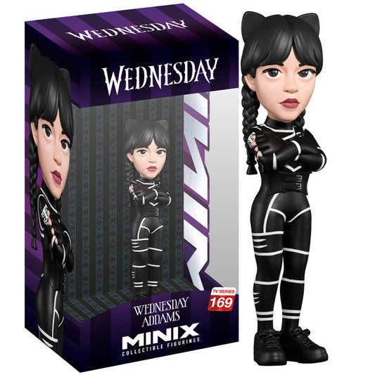 Minix TV Series Wednesday (TV Series 169) Figure Wednesday Addams PVC 12Cm