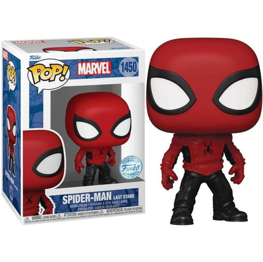 Funko Pop ! Marvel (1450) Spider-Man Last Stand - Special Edition Figure 9Cm
