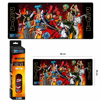 ABYSTYLE: One Piece Desk Mat XL Tappetino Tastiera Mouse Pad Gaming Scrivania