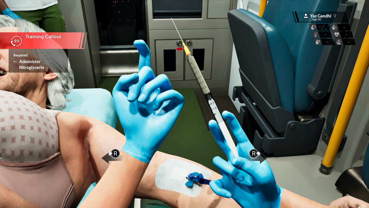 Ambulance Life: A Paramedic Simulator Ps5 Gioco ITA Playstation 5 Nuovo Emergenza Sanitaria - Pronto Soccorso