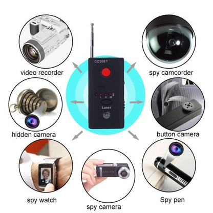 Rilevatore Microspie Bonifica Cimici Spia Telecamere Wireless Cablate Ambientali