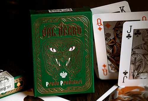 Dal Negro (Prede Predatori) Playing Cards - Mazzo di Carte da Collezione, Poker, Magia e Cardistry