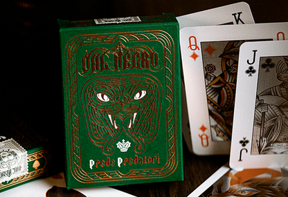 Dal Negro (Prede Predatori) Playing Cards - Mazzo di Carte da Collezione, Poker, Magia e Cardistry