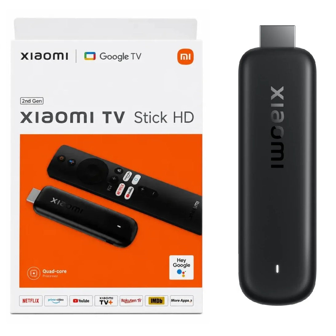 Xiaomi Mi Tv Stick HD 2nd Gen. Chiavetta 2K Android Smart Tv Wi-Fi Streaming Google TV