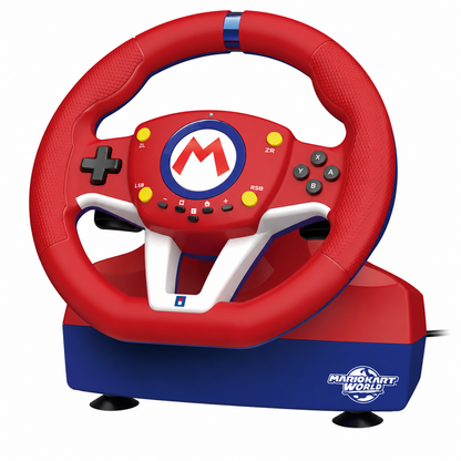 Volante Mario Kart Racing Wheel Pro + Pedaliera Hori Nintendo Switch 2 Ufficiale