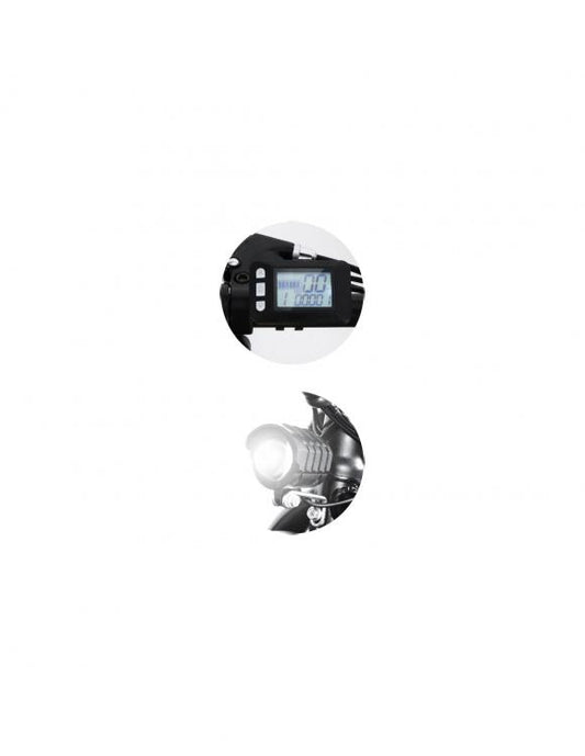 The One Bici Elettrica Easy 250W/36V 25Kmh Display Green Bicicletta Passeggio V
