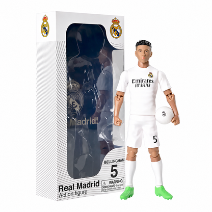 Banbo Toys - Sockers - Real Madrid (Jude Bellingham) Action Figure Football/Calcio Statuetta da Collezione 20cm