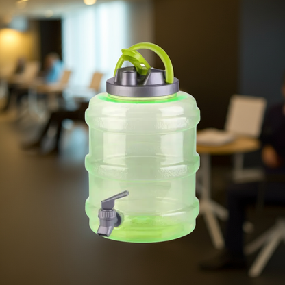 Dispenser Con Rubinetto Erogatore Capacità 4,7L Campeggio Picnic Ufficio Party