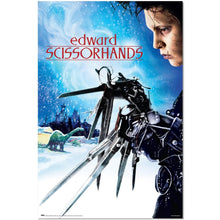 Maxi Poster Locandina del Film (Edward Mani di Forbice) Scissorhands Poster da Parete per Cameretta a Muro Incorniciabile 91x61 cm