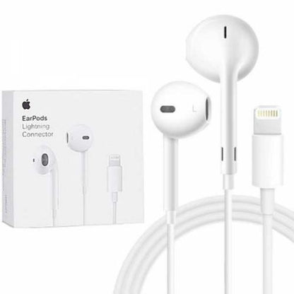 APPLE AURICOLARI EARPODS CON CONNETTORE LIGHTNING MMTN2ZM/A IPHONE IOS IPAD PRO