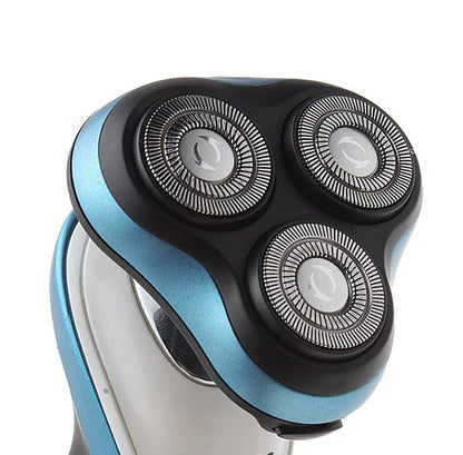 Rasoio 3 Testine Elettrico Ricaricabile Uomo Regolazione Barba Peli Viso Sn-320