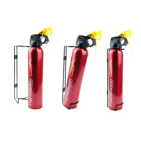 Mini Estintore Polvere 600Gr Portatile Auto Barca Camper Furgone Camion Ufficio