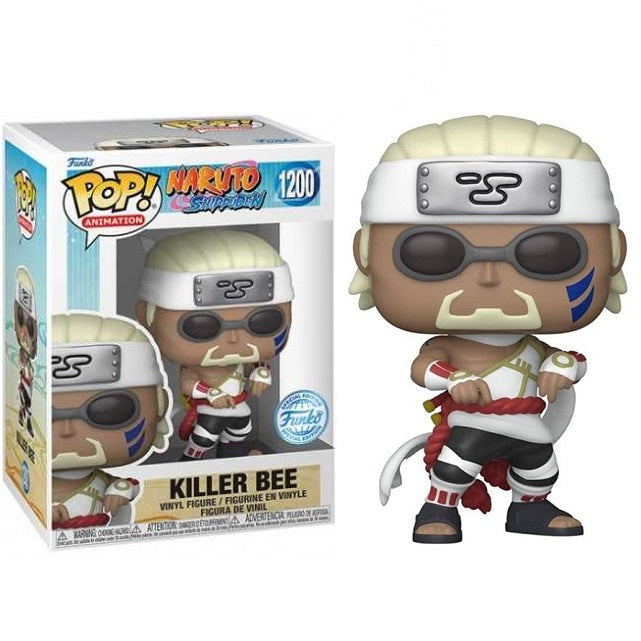 Funko Pop ! Animation Naruto Shippuden - (1200) Killer Bee Special Edition Exm