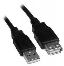 Tecno Cavo Prolunga Usb 2 Metri Trasferimento Veloce Plug And Play Pc Cable