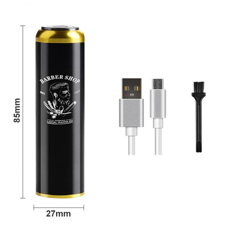 Mini Rasoio Portatile Trimmer Ricaricabile Taglia Peli Barba Depilatore Baffetti