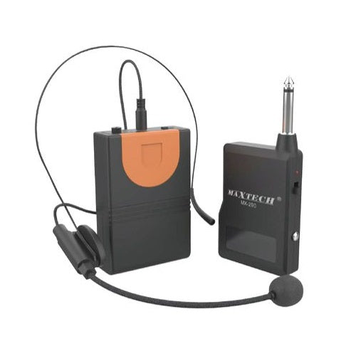 Microfono Wireless Ad Archetto Senza Fili Uhf Dj Karaoke Spettacolo | Kit-Mic03