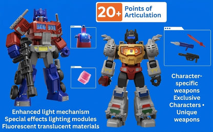 Blokees - Transformers - Model Kit - Shining Version 02 - Spark Of Deception (1 Pz Random) - Action Figure 71122