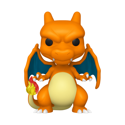 Funko Pop ! Games Pokemon (843) - Charizard Vinyl Figure 9Cm Charmeleon Evo