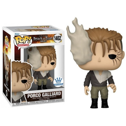 Funko Pop ! Animation Attack On Titan S4 - (1402) Porco Galliard (Exclusive) 9Cm