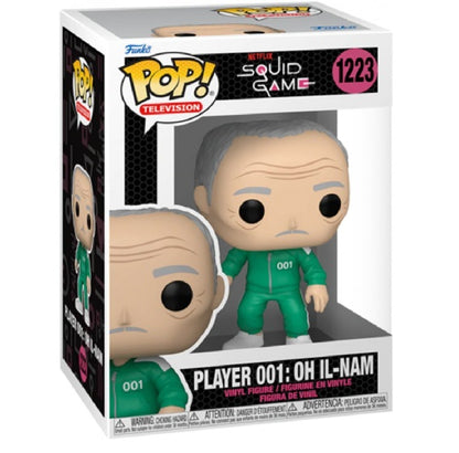 Funko Pop ! Television Squid Game - (1225) Player 001 Oh Il-Nam Figure 9Cm Old