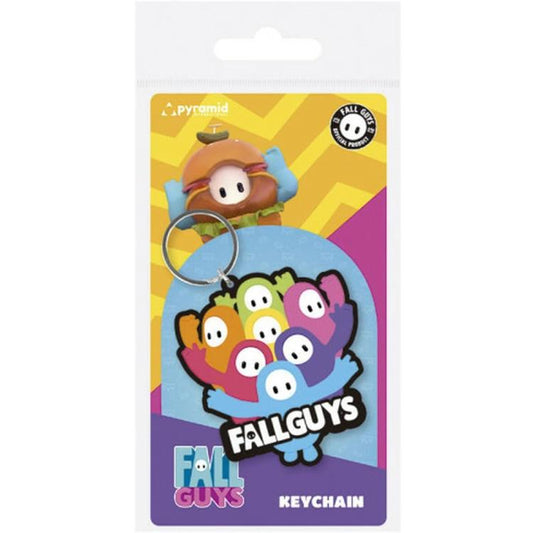 Pyramid Portachiavi Fall Guys The Gangs Keychain In Pvc 6Cm Da Collezione
