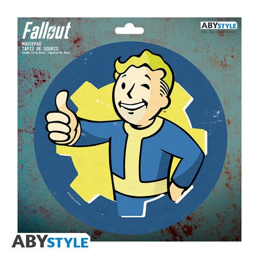 ABYSTYLE - Fallout  (Vault Boy) Tappetino Morbido Mouse 23,5 cm Mousepad