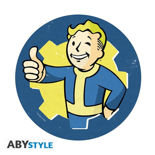 ABYSTYLE - Fallout  (Vault Boy) Tappetino Morbido Mouse 23,5 cm Mousepad