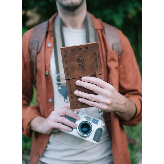 Taccuino Harry Potter "Animali Fantastici" Diario Personale Viaggio 2 Quaderni Sostituibili: Bullet Journal Puntinato e a Righe 160 pag