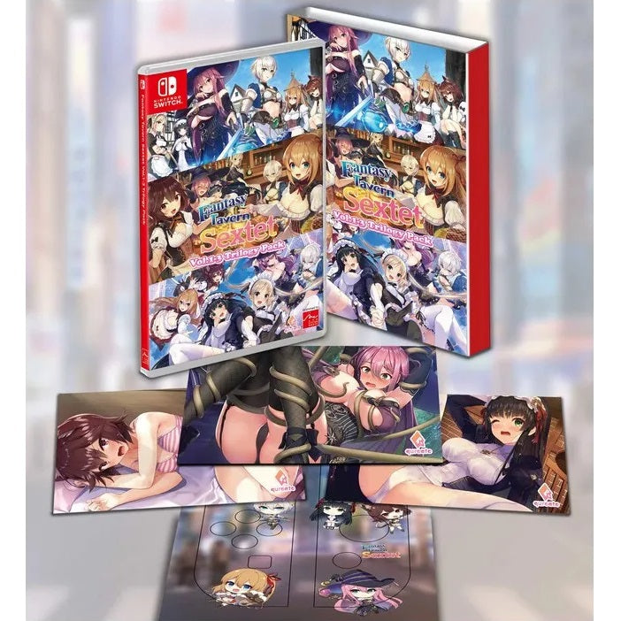 Fantasy Tavern Sextet Vol. 1-3 Trilogy Pack Videogioco Hentai Nintendo Switch