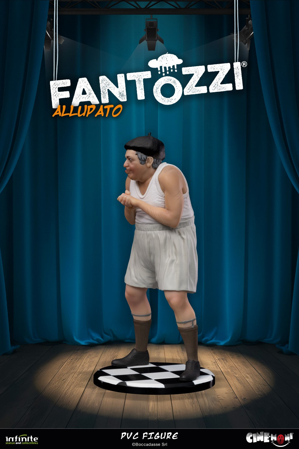 Infinite - Fantozzi: Allupato Cine-Moni Pvc Mini Figure 1:10 da 15Cm (Preorder) Statuetta