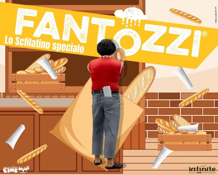 Infinite - Fantozzi: Cecco "Lo Scfilatino Specialo" Figure Statua Statuetta 10Cm