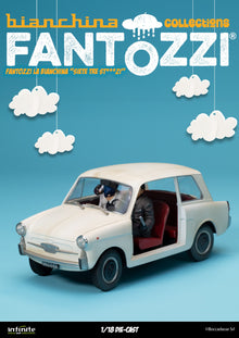 Infinite - Fantozzi La Bianchina Siete Tre St...zi 1/18 Die-cast - 18cm Figure Filini