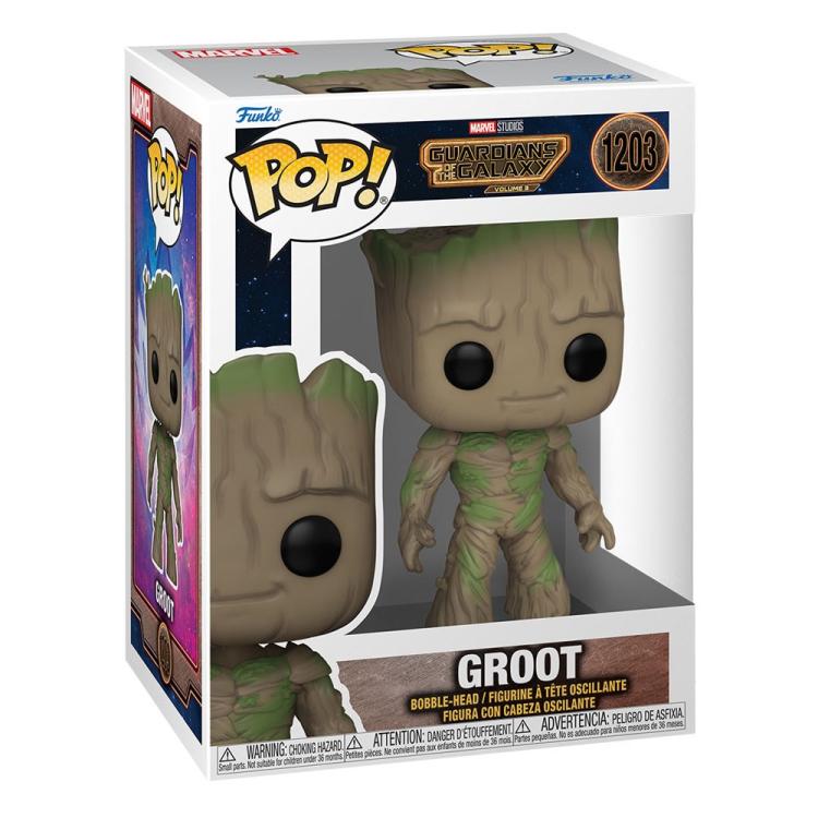 Funko Pop ! Marvel Guardians Of The Galaxy Vol. 3 - (1203) Groot Figure Bobble