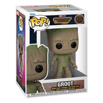 Funko Pop ! Marvel Guardians Of The Galaxy Vol. 3 - (1203) Groot Figure Bobble