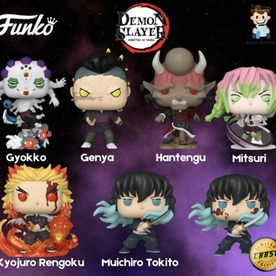 Funko Pop ! Animation Demon Slayer -  (1853) Muichiro Tokito (Chase) Figure 9Cm