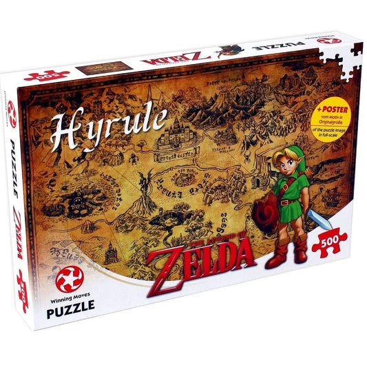 Winning Moves -  Puzzle The Legend of Zelda Hyrule Field - Puzzle 500 Pezzi
