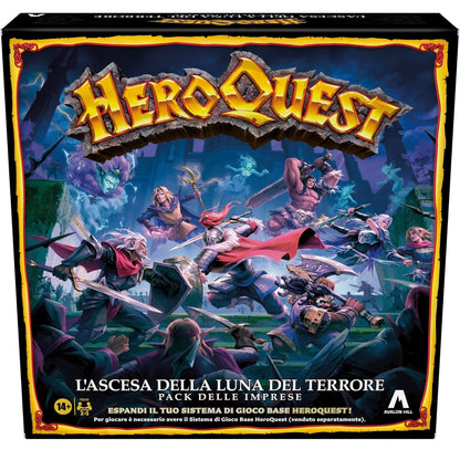 Hasbro Heroquest - Gioco da Tavolo Espansione L'Ascesa Della Luna Del Terrore