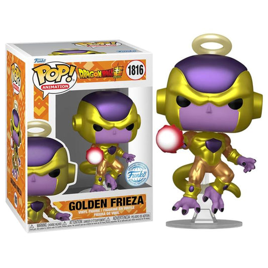 Funko Pop ! Animation Dragon Ball Super (1816) Golden Frieza Special Edition 9Cm