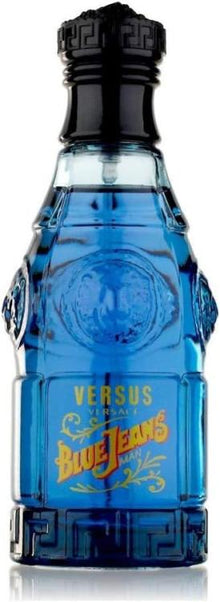 Versace Blue Jeans Eau De Toilette Natural Spray Parfum 75 Ml Profumo (Uomo)
