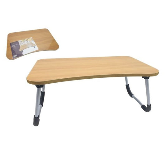 Tavolino Da Letto Pieghevole Richiudibile Legno Vassoio X Colazione Pc Notebook