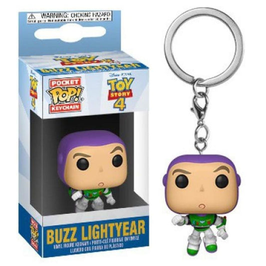 Funko Pop ! Keychain Disney Pixar Toy Story 4 (Buzz Lightyear) Portachiavi Vinyl