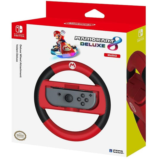 Joy-Con Volante Nintendo Switch Mario Controller Auto Mario Kart 8 Rosso Hori