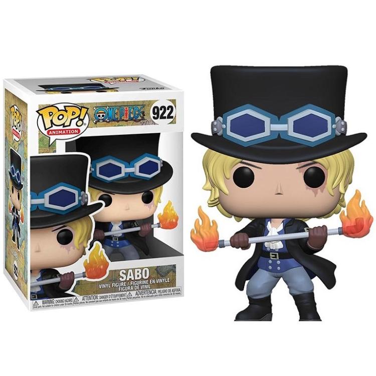 Funko Pop ! Animation One Piece - (922) Sabo Figure Vinyl 9Cm Flame Emperor Rufy