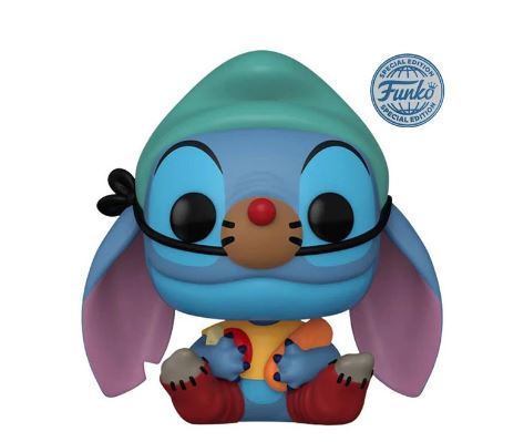 Funko Pop ! Disney Lilo & Stitch - (1463) Stitch As Gus Gus Figure Mouse Special
