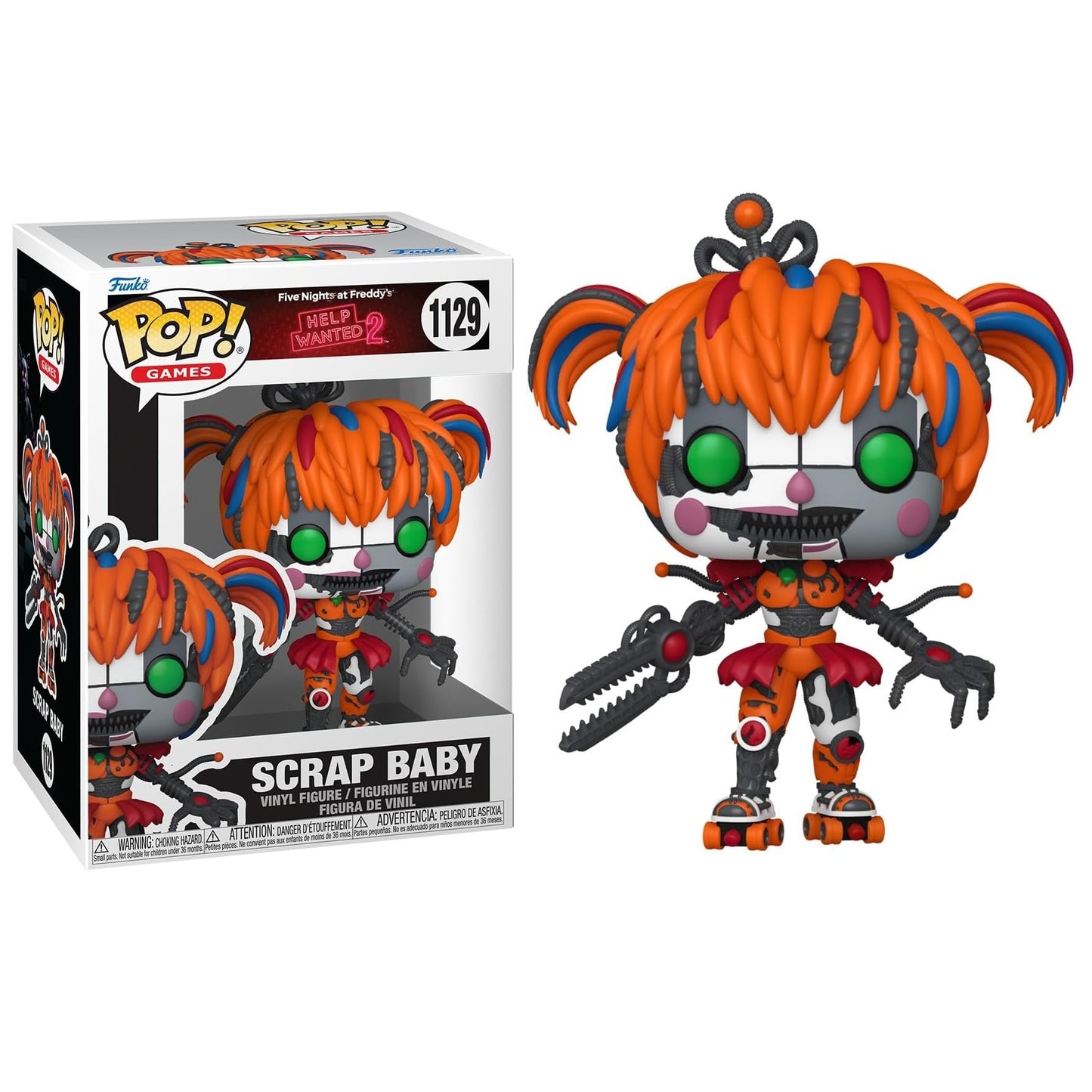 Funko Pop ! Games Fnaf Help Wanted 2 (1129) Scrap Baby - Figure 9cm (Preorder)