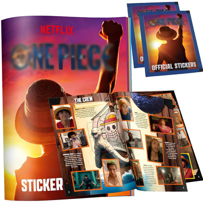 Diramix - Stickers One Piece Starter Pack Album + 2 Bustine Netflix (CAR3111)